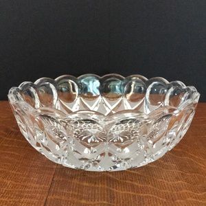 CRYSTAL BOWL serving CANTERBURY